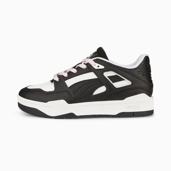 Slipstream Runway Sneakers Women, Puma White-Puma Black-Pink Lady, large-MEX