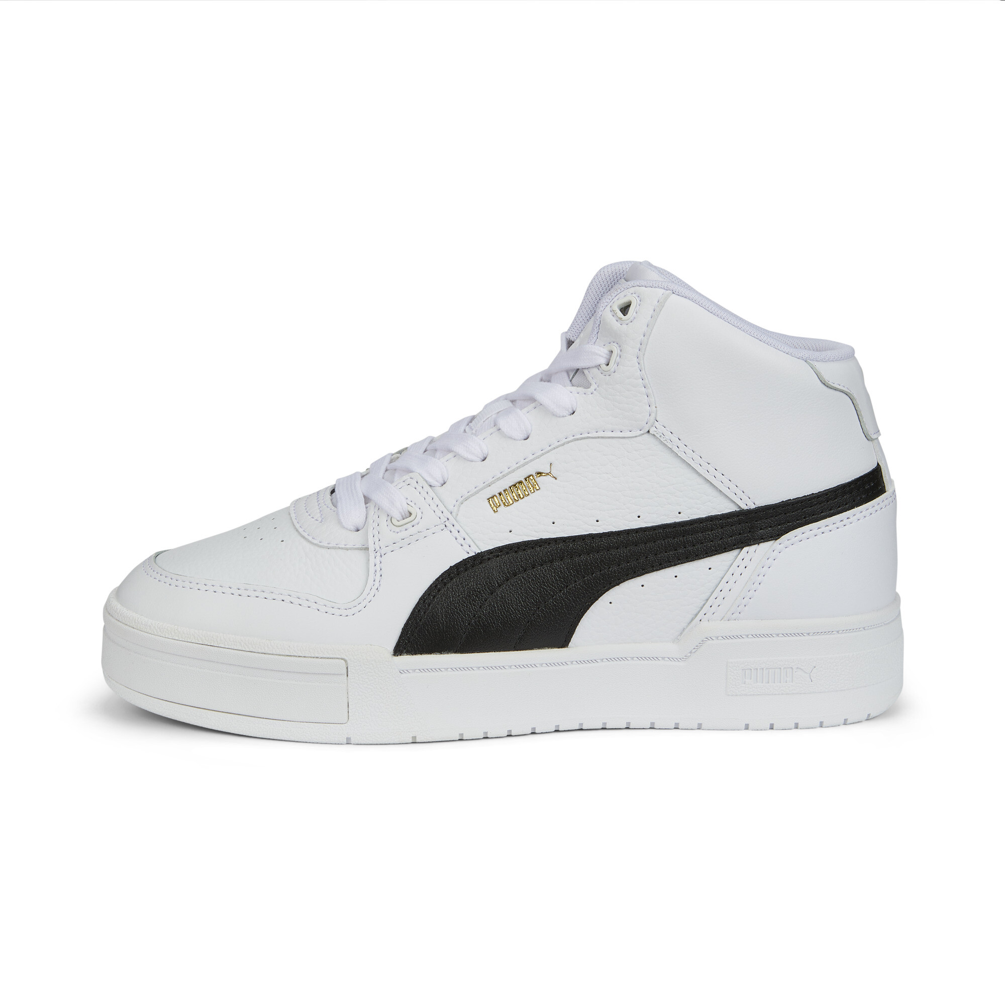 Puma CA Pro Mid Sneakers Schuhe Für Herren | Mit Plain | White/Black | Größe: 48