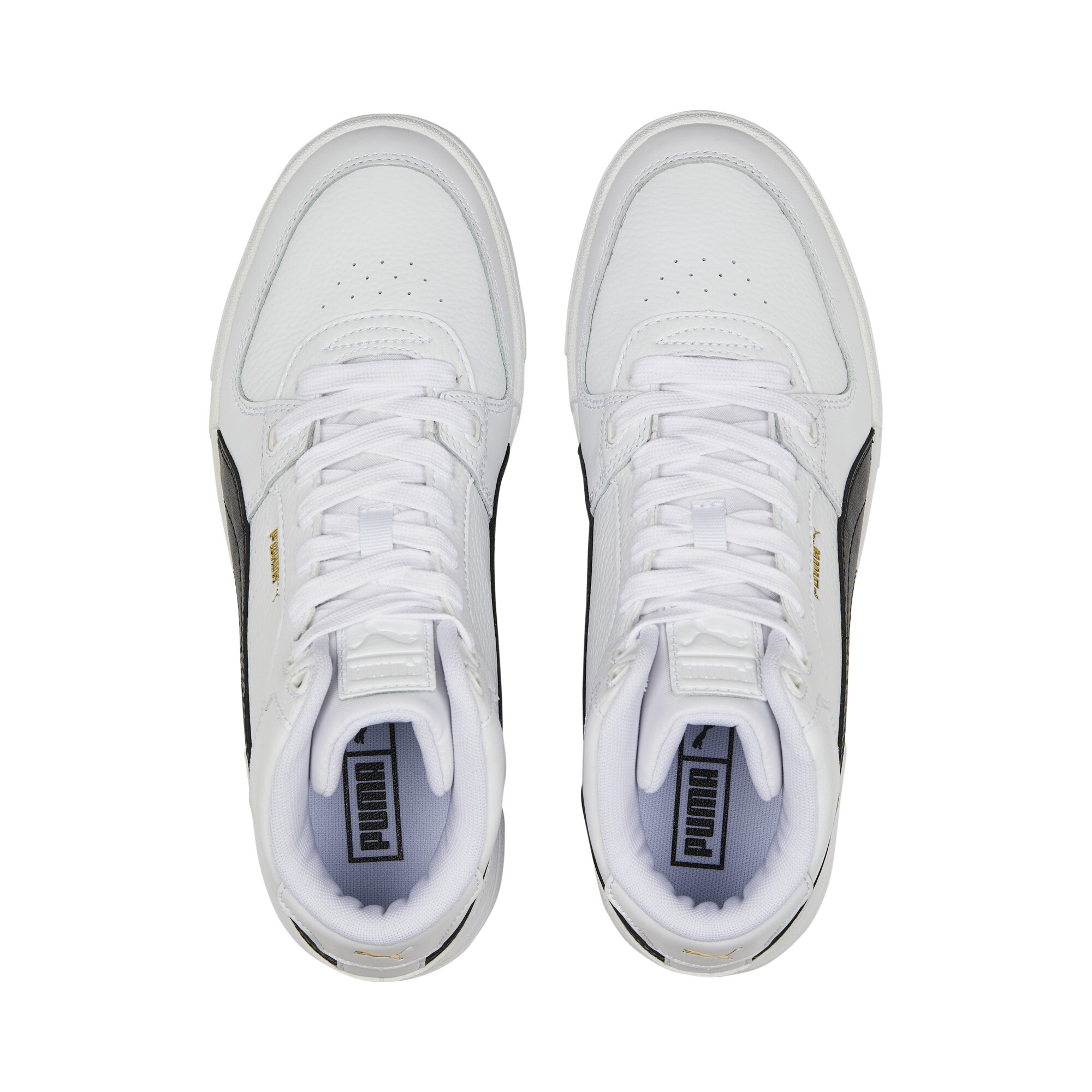 PUMA CA Pro Mid sneakers voor Dames, Wit/Zwart