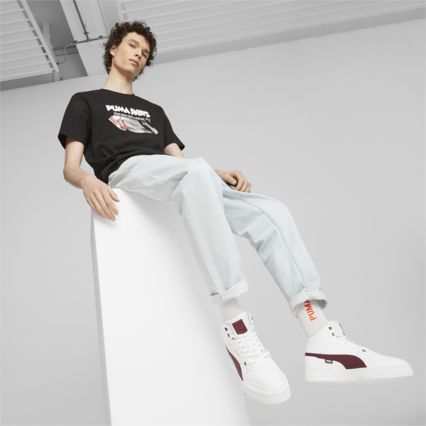Zapatillas CA Pro Mid, PUMA White-Dark Jasper, large-ARG