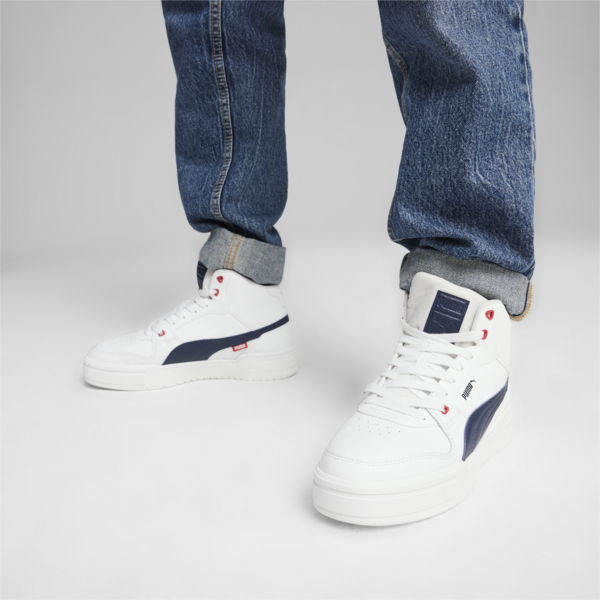 Zapatillas CA Pro Mid, PUMA White-Club Navy-Club Red, large-ARG