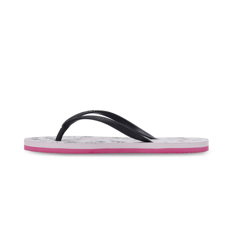 

Women's PUMA Zoey Flip Flops, Black/violet