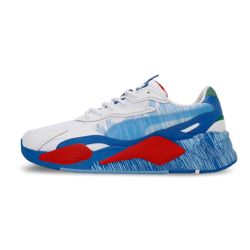 

PUMA RS-X³ RENDER Unisex Sneakers, White/red/blue