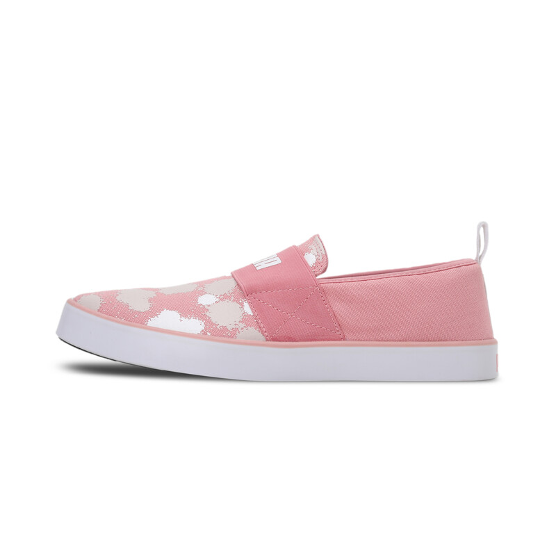 

Women's PUMA Fiona Slip-On Sneakers, White/pink