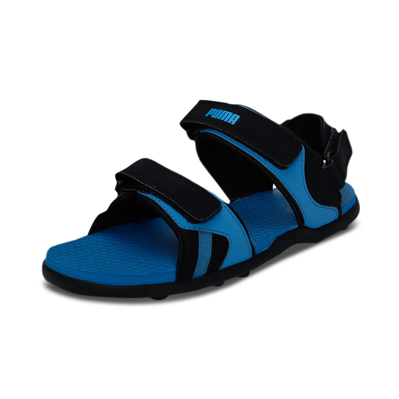

Men's PUMA Hack Sandals, Black/blue