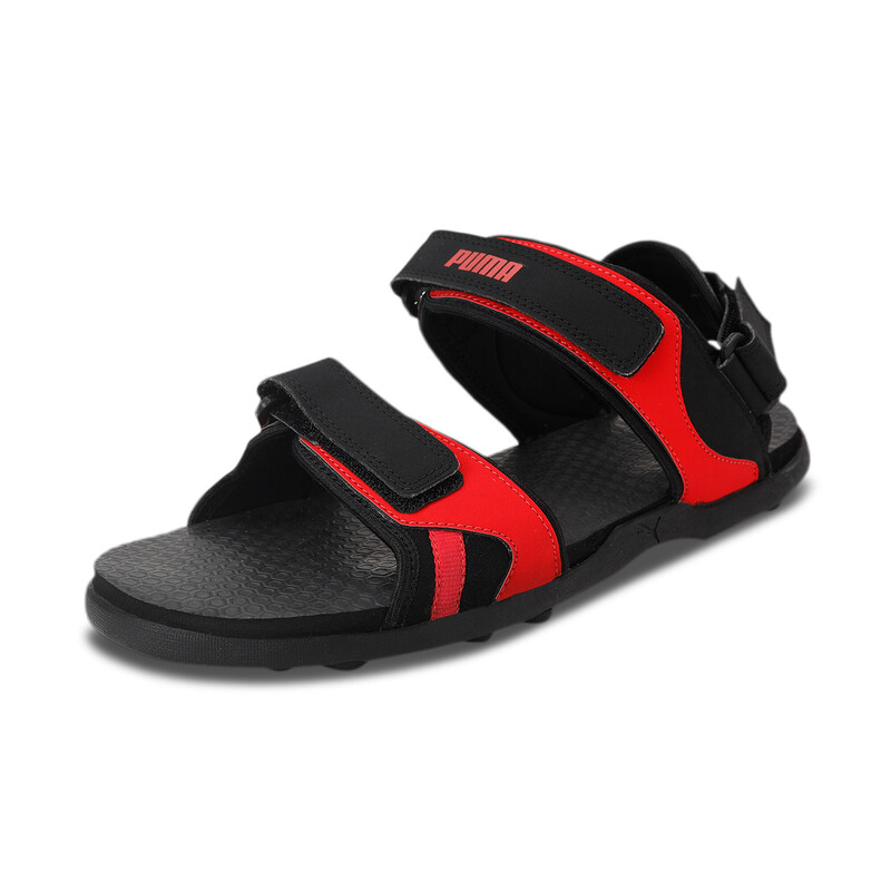 

Men's PUMA Hack Sandals, Black/red
