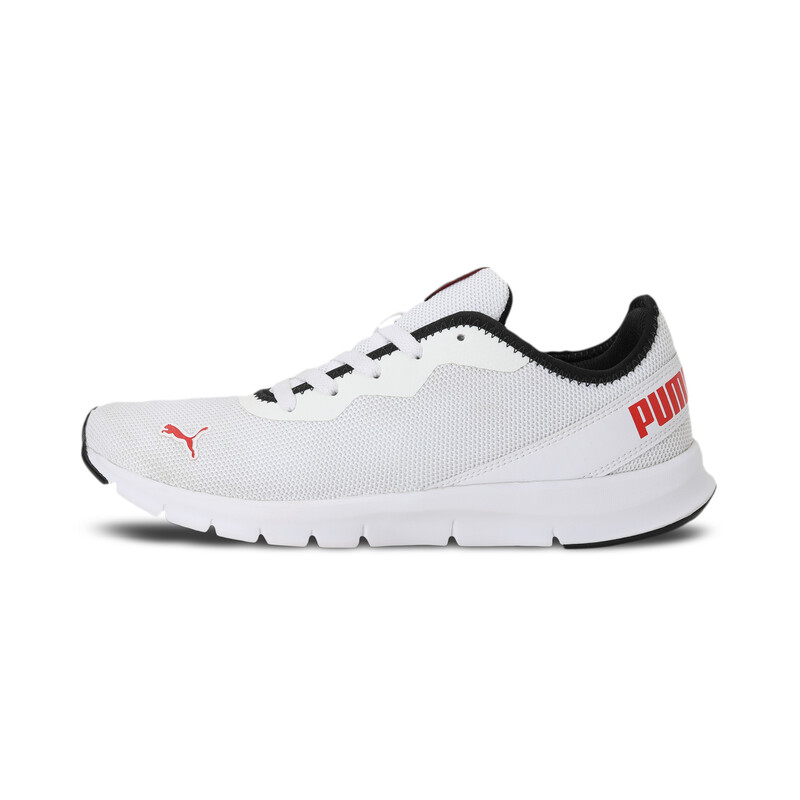 

Men's PUMA Hustle V2 Shoes, White/red