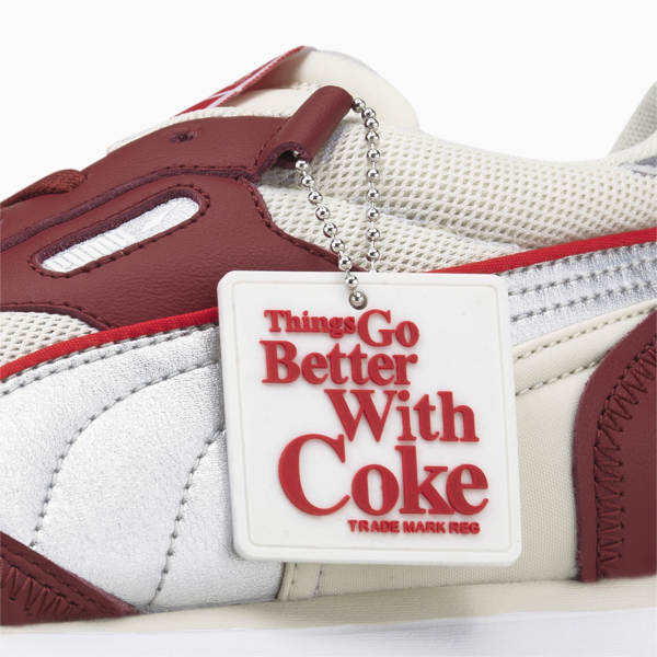 PUMA x COCA-COLA Rider FV Sneakers, Intense Red-Puma Silver-Ivory Glow, large-ZAF