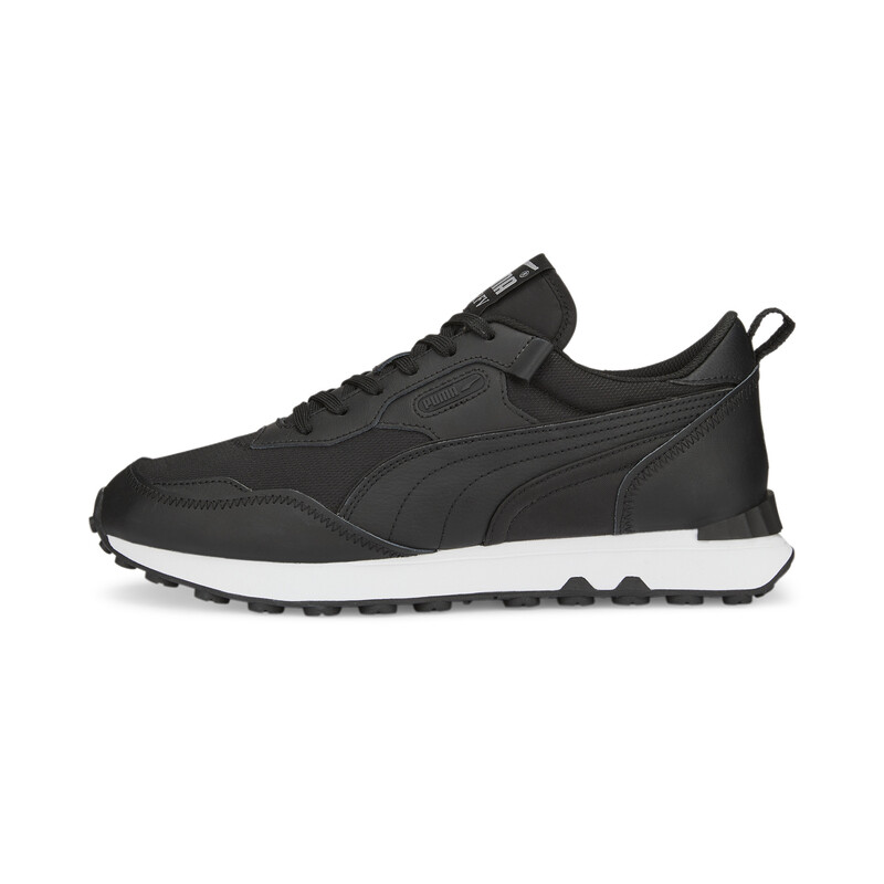 

PUMA Rider FV Leather Unisex Sneakers, White/black