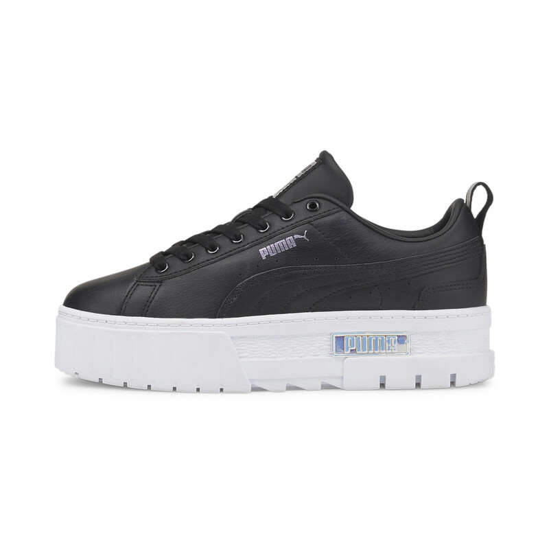 

Women's PUMA Mayze Leather Iridescent Sneakers