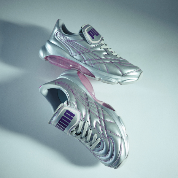 PUMA x DUA LIPA Cell Dome King ML Women's Trainers, Puma Silver-Byzantium-Pink Lady, large-ZAF