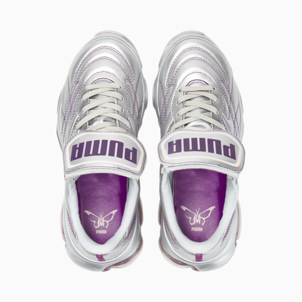 PUMA x DUA LIPA Cell Dome King ML Women's Trainers, Puma Silver-Byzantium-Pink Lady, large-ZAF