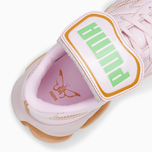PUMA x DUA LIPA Cell Dome King ML Women's Trainers, Pink Lady-Carrot-Irish Green, large-ZAF