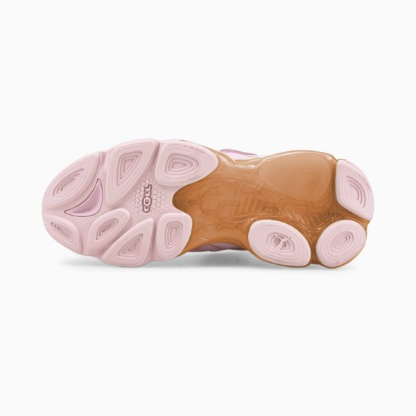 PUMA x DUA LIPA Cell Dome King ML Women's Trainers, Pink Lady-Carrot-Irish Green, large-ZAF