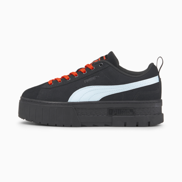 PUMA x DUA LIPA Mayze SD Women's Trainers, Puma Black-Blue Glow, large-ZAF