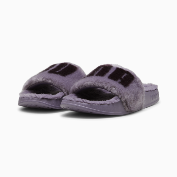 Leadcat 2.0 Fuzz Slides Women, Pale Plum-Midnight Plum, large-ZAF