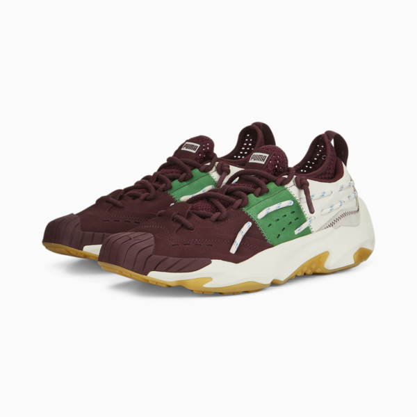 Plexus Retro Sneakers, Aubergine-Marshmallow, large-ZAF