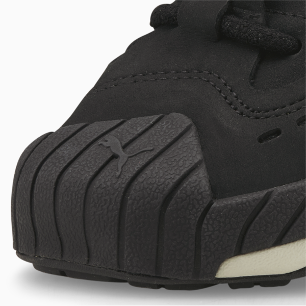 Plexus Retro Sneakers, Puma Black-Pale Lemon, large-ZAF