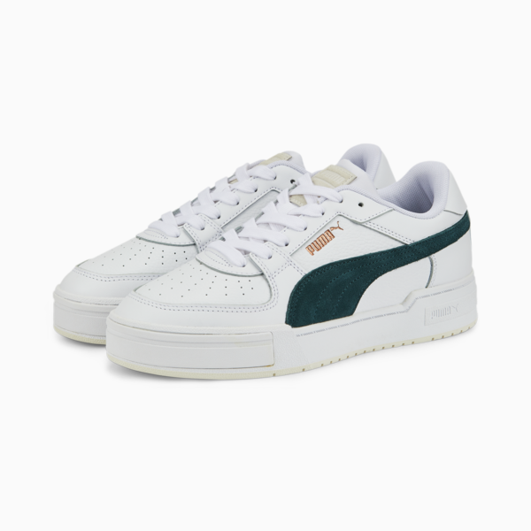 Zapatillas CA Pro Suede FS, Puma White-Varsity Green, large-ARG