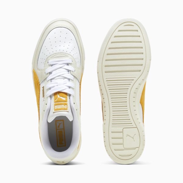 Zapatillas CA Pro Suede FS, PUMA White-Vapor Gray-Mustard Seed, large-ARG