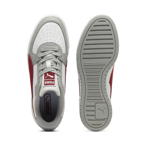 Zapatillas CA Pro Suede FS, PUMA White-Smokey Gray-Intense Red, large-ARG