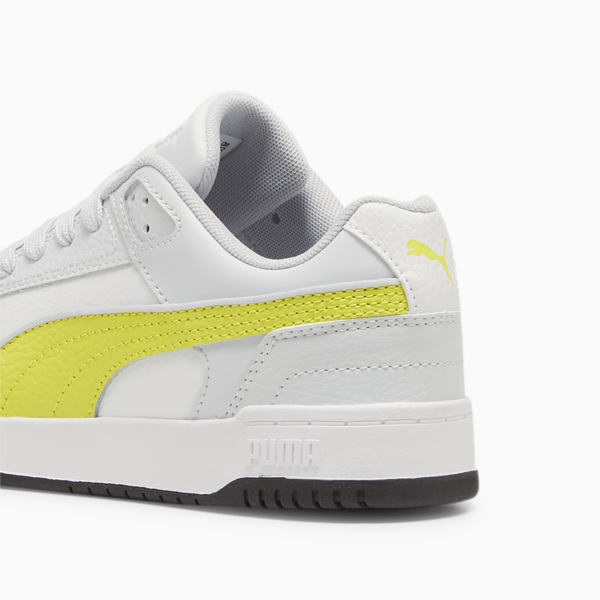 RBD Game Low Sneakers Youth, Silver Mist-Lime Sheen-PUMA Black, large-ZAF