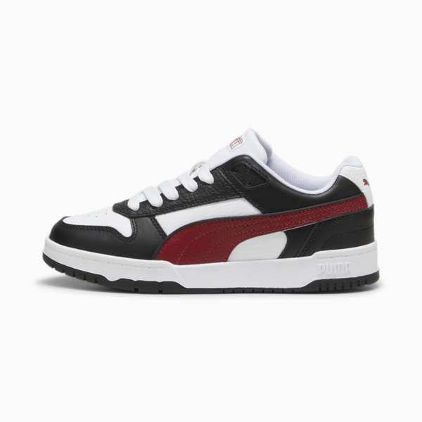RBD Game Low Sneakers Youth, PUMA Black-Intense Red-PUMA White, large-ZAF