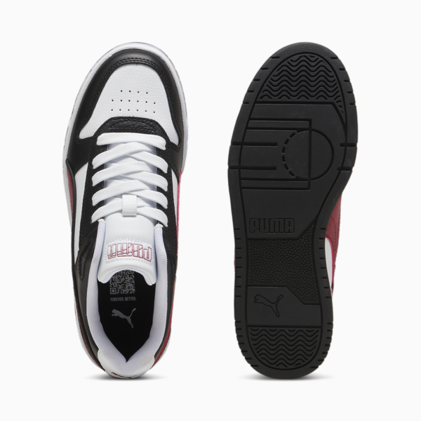RBD Game Low Sneakers Youth, PUMA Black-Intense Red-PUMA White, large-ZAF