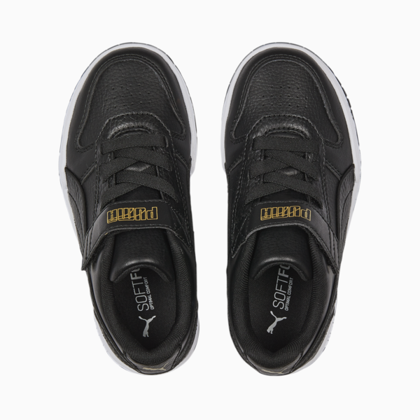 RBD Game Low Sneakers Kids, Puma Black-Puma Black-Puma Team Gold-PUMA White, large-ZAF