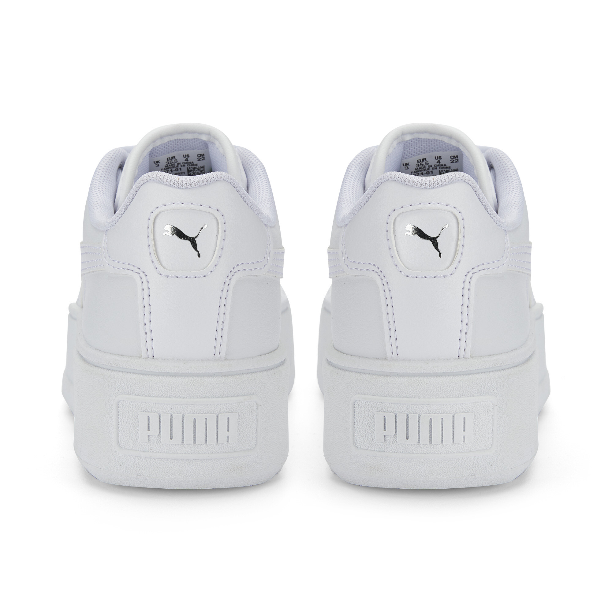 Puma Karmen L Sneakers Youth, White, Size 39, Shoes