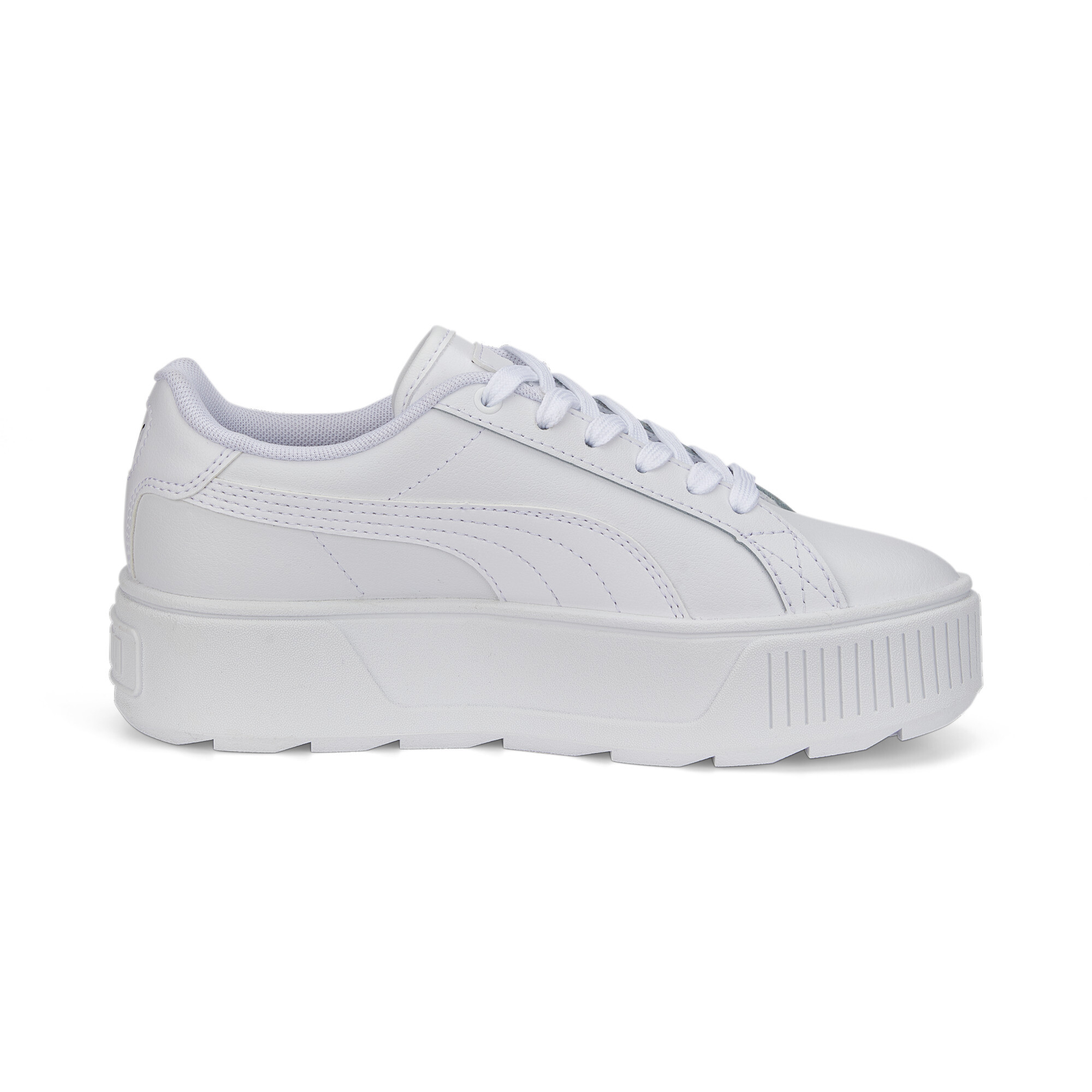 Women's Puma Karmen L Sneakers Youth, White, Size 38.5, Shoes