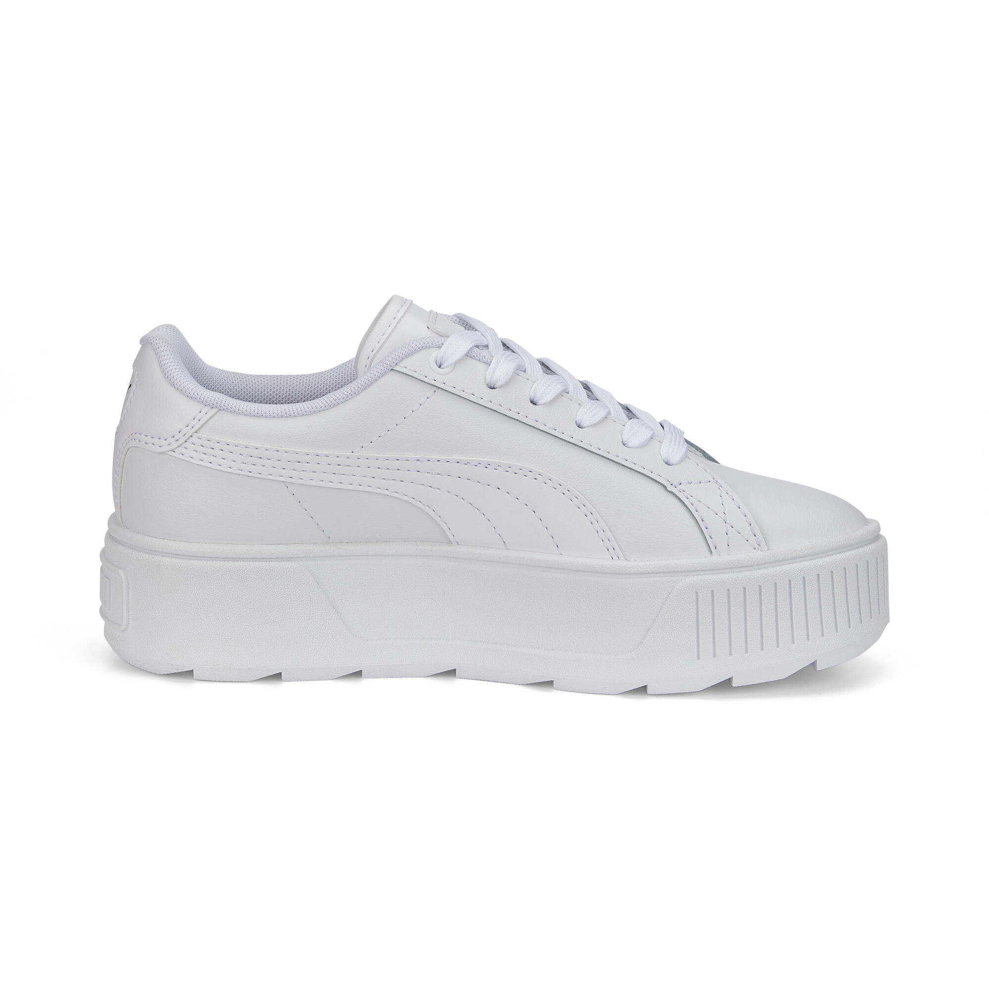 Women's Puma Karmen L Sneakers Youth, White, Size 37.5, Shoes