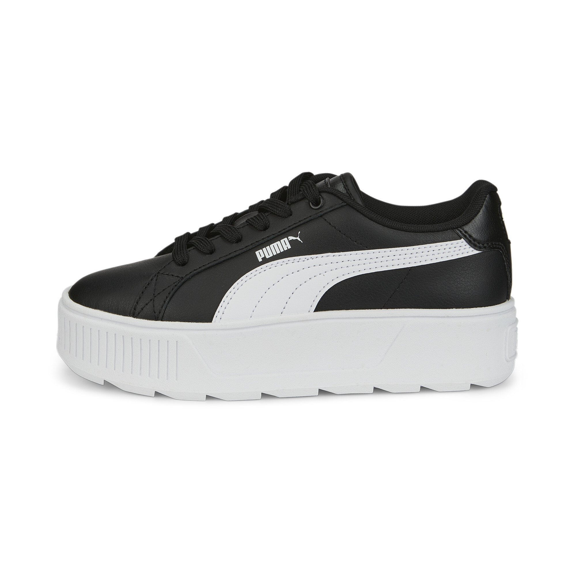 Puma Karmen L Sneakers Teenager Schuhe Für Für Kinder | Mit Plain | Black/White | Größe: 36