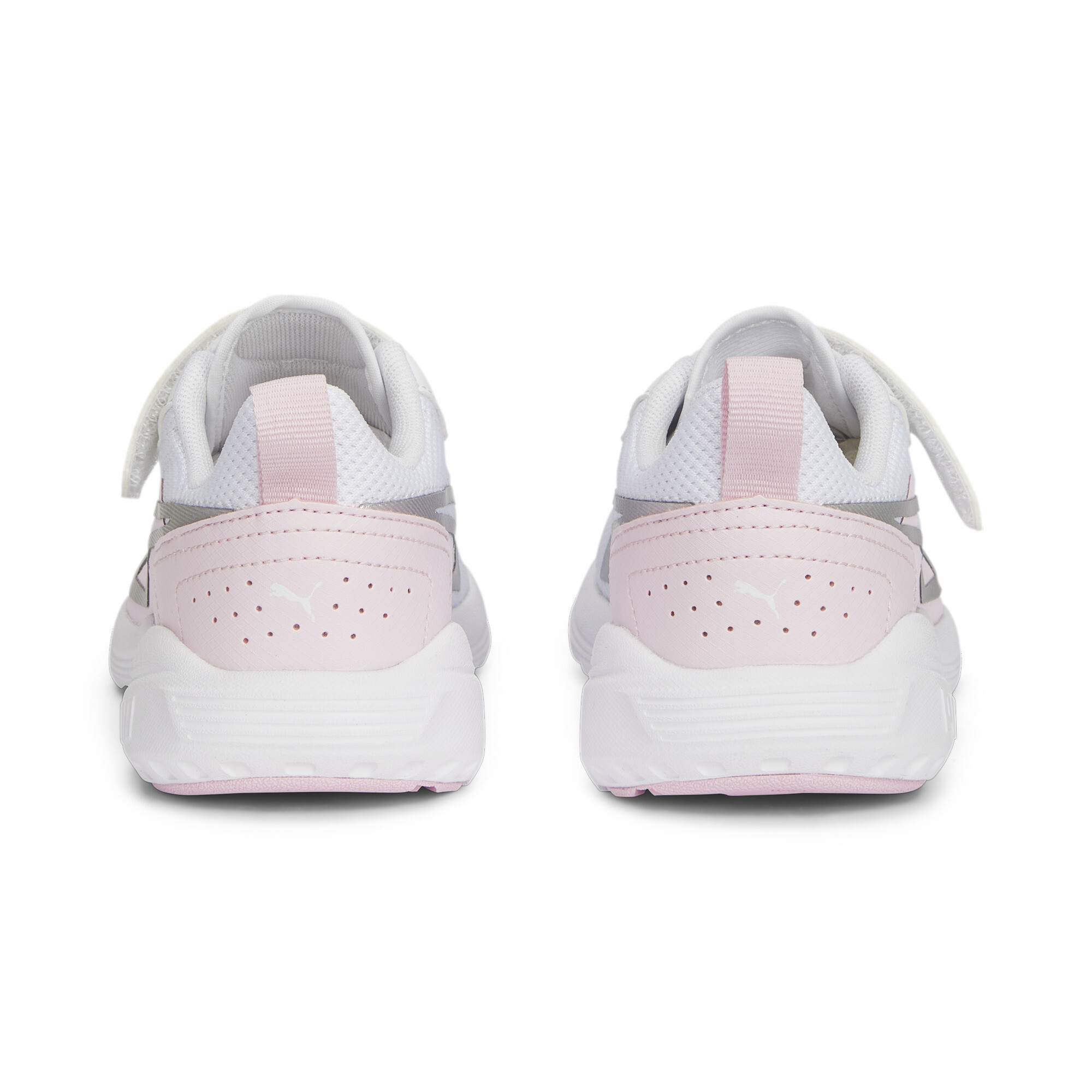 PUMA All-Day Active sneakers met alternatieve sluiting, Roze/Wit/Zilver, Maat 27,5 thumbnail 5