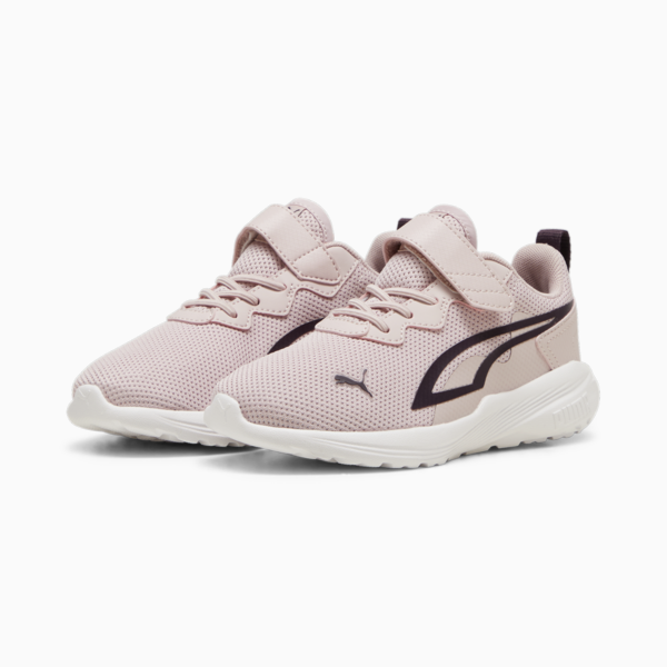All-Day Active Alternative Closure Sneakers Kids, Mauve Mist-Midnight Plum, large-MEX