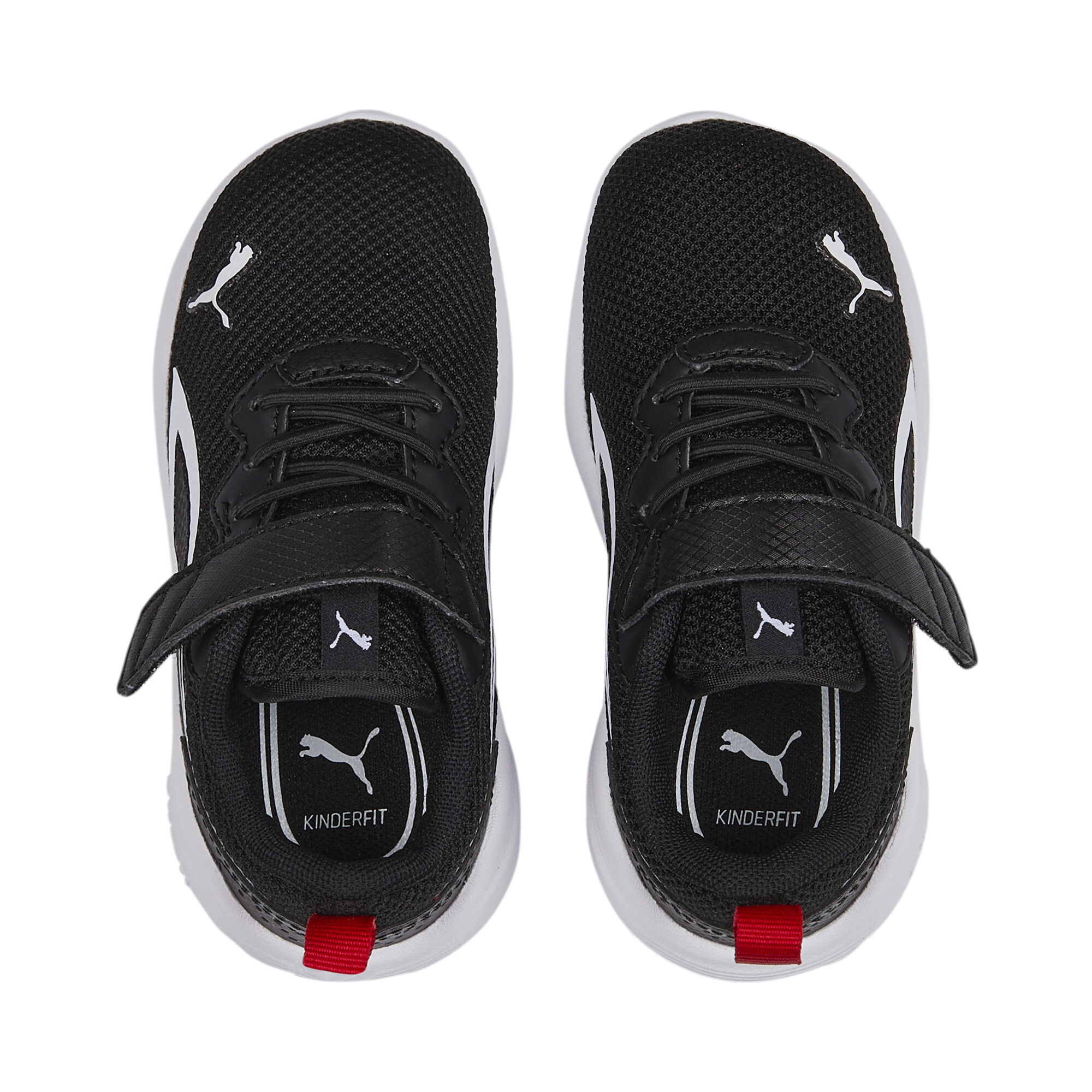 All-Day Active sneakers met alternatieve sluiting, Zwart/Wit, Maat 22 | PUMA