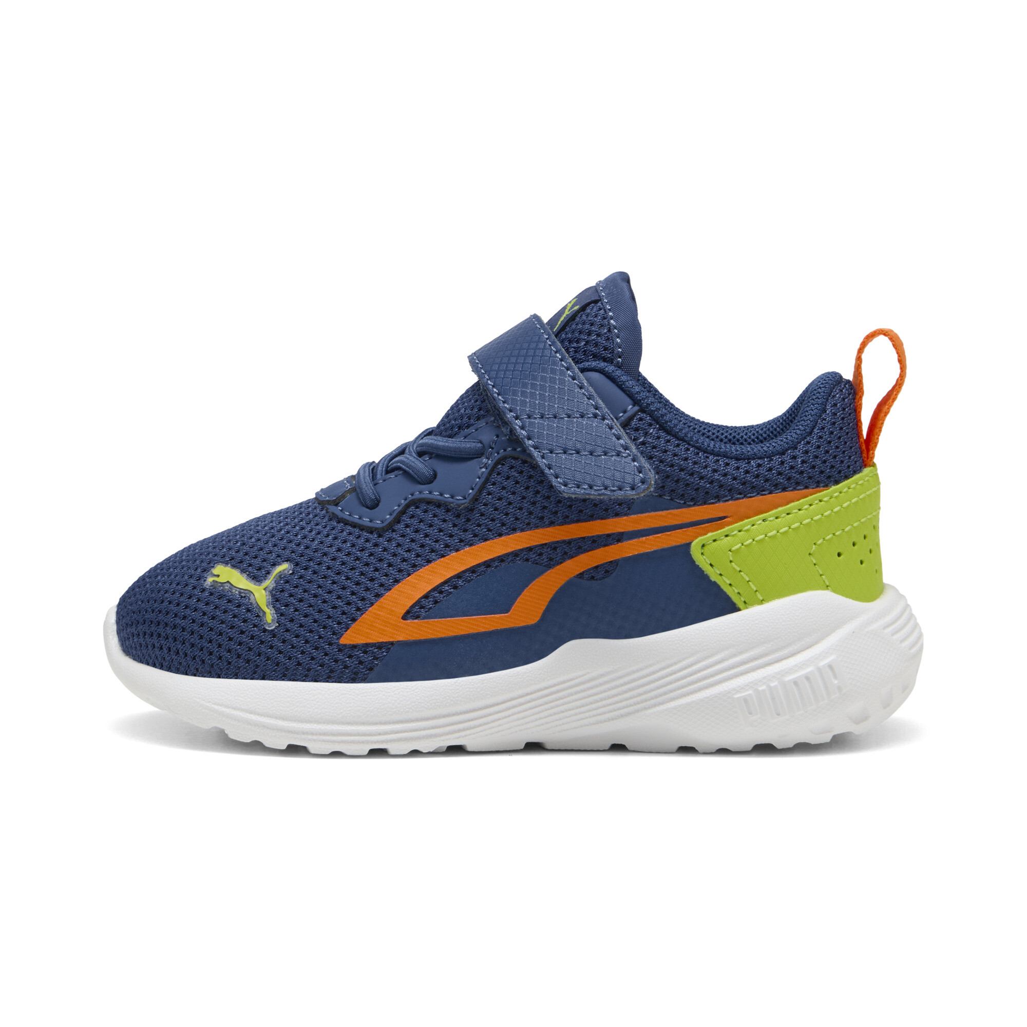 Puma All-Day Active Sneakers mit alternativem Verschluss Babys Schuhe | Mit Plain | Clyde Royal/Orange Glo/Lime Smash | ...