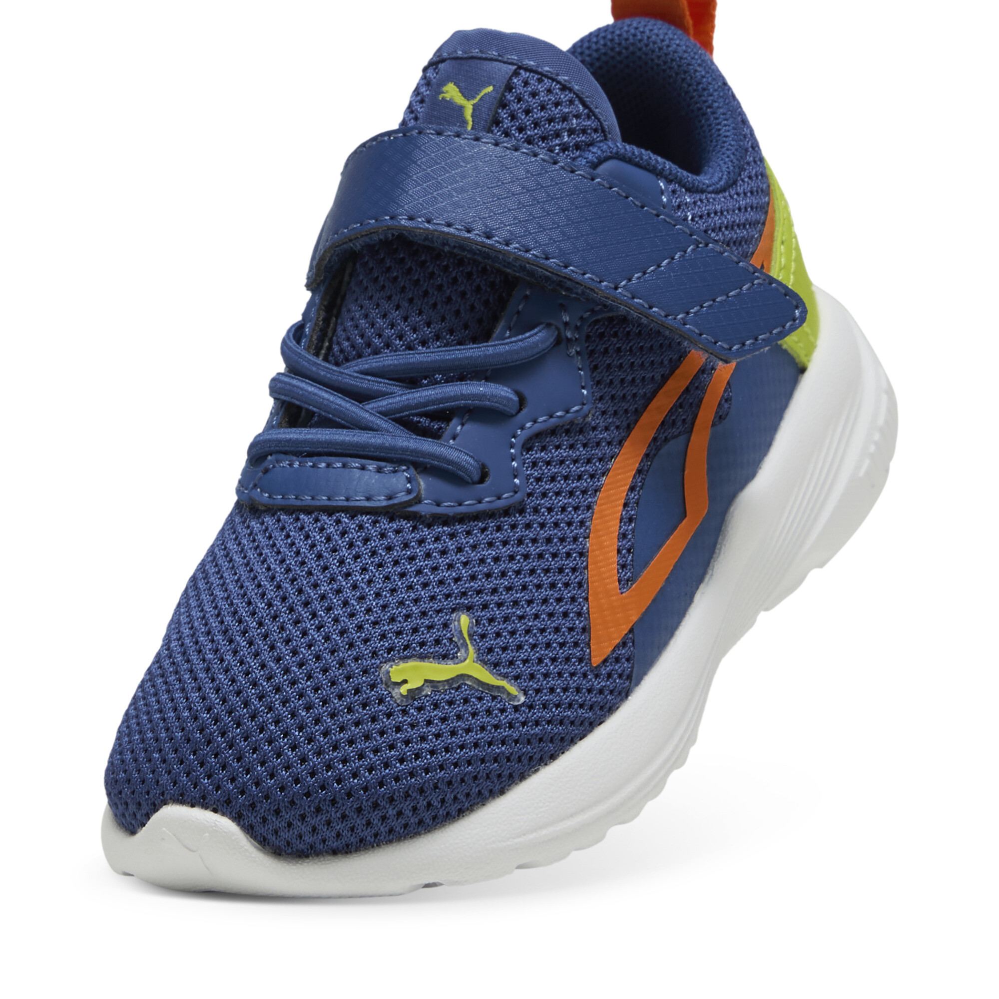 All-Day Active sneakers met alternatieve sluiting, Blauw/Groen/Grijs, Maat 24 | PUMA