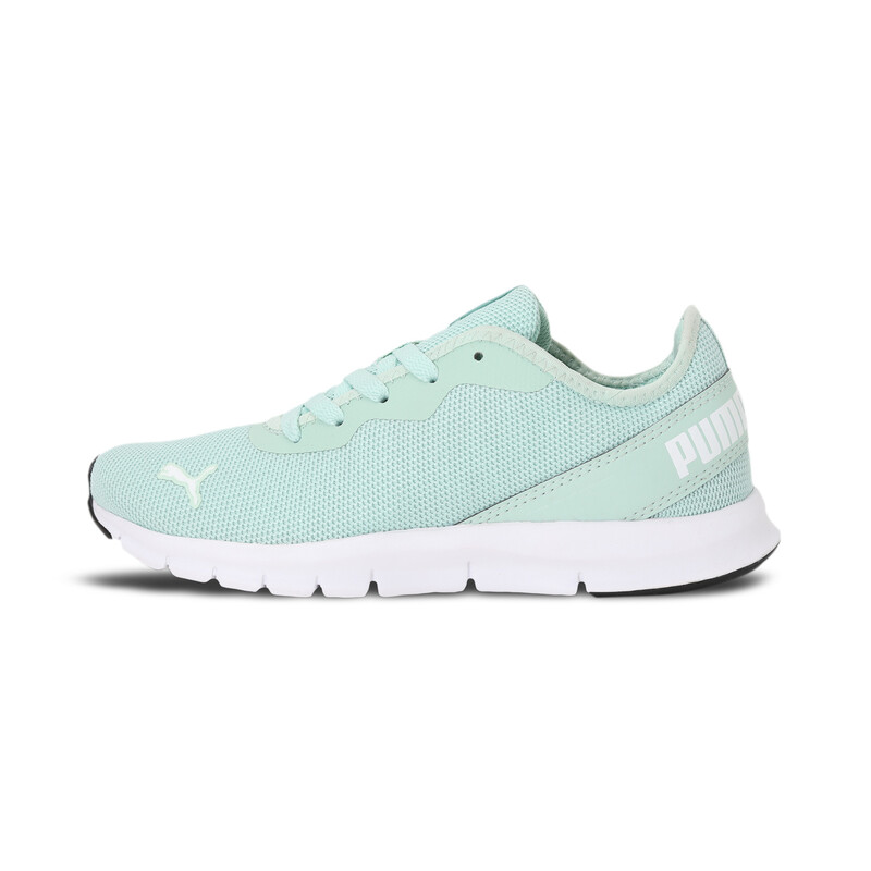 

Women's PUMA Hustle V2 Sneakers, White/gray/green