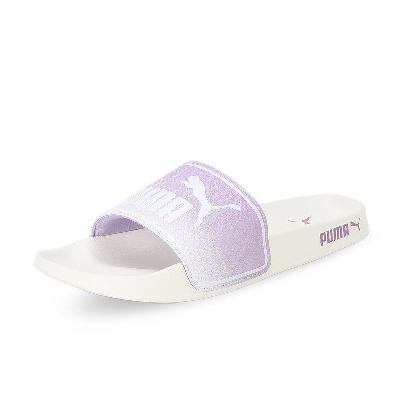 

Men's PUMA Leadcat 2.0 Summer Camp Unisex Slides, White/violet