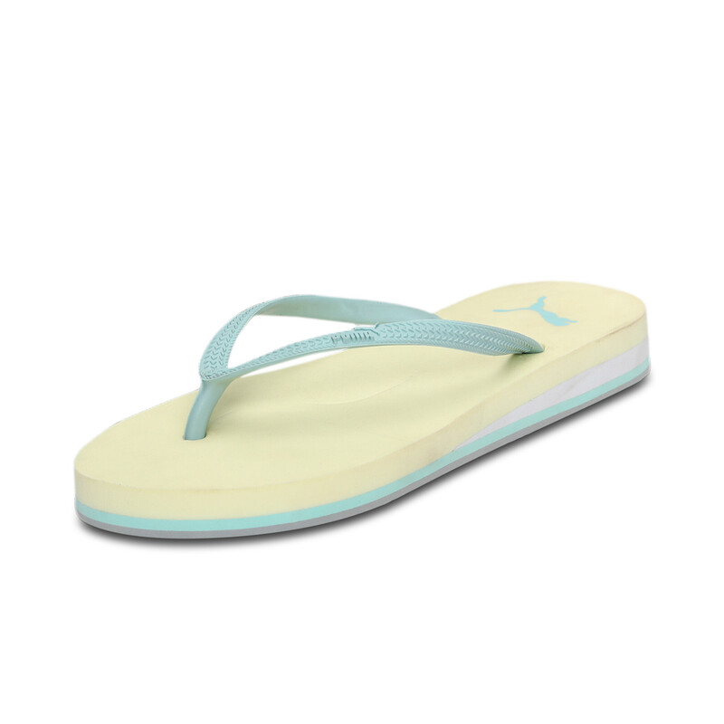 

Women's PUMA Alice Flip-Flops Sandals, White/black/silver