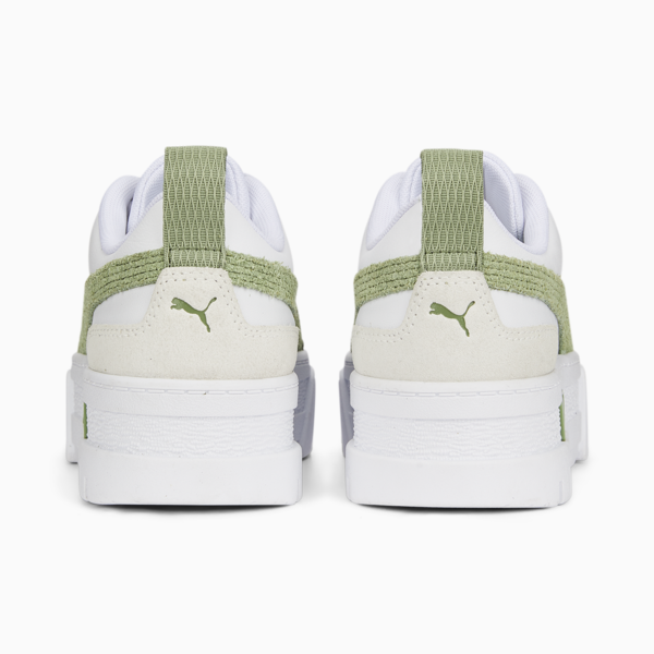 Mayze Mix Women's Sneakers, Puma White-Dusty Green, large-ZAF