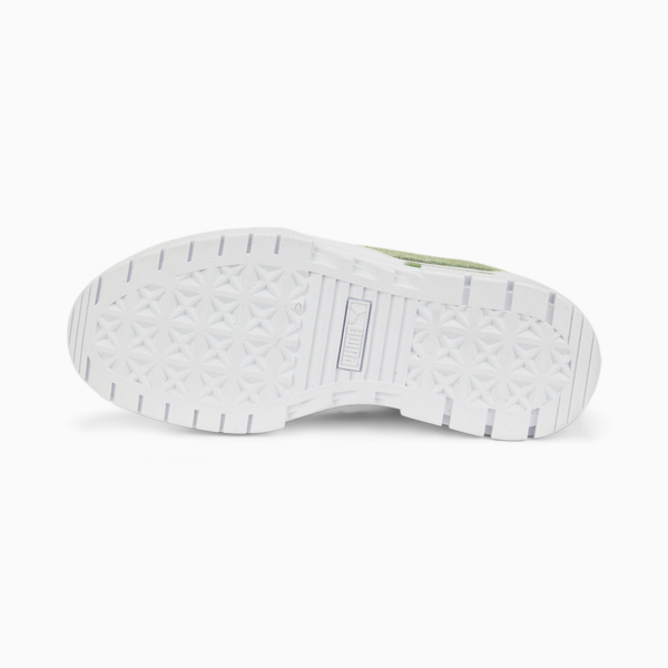 Mayze Mix Women's Sneakers, Puma White-Dusty Green, large-ZAF