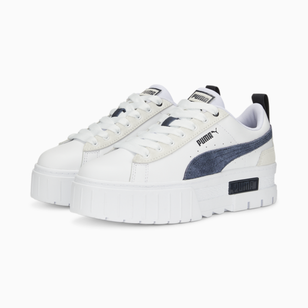 Mayze Mix Women's Sneakers, Puma White-Parisian Night, large-ZAF
