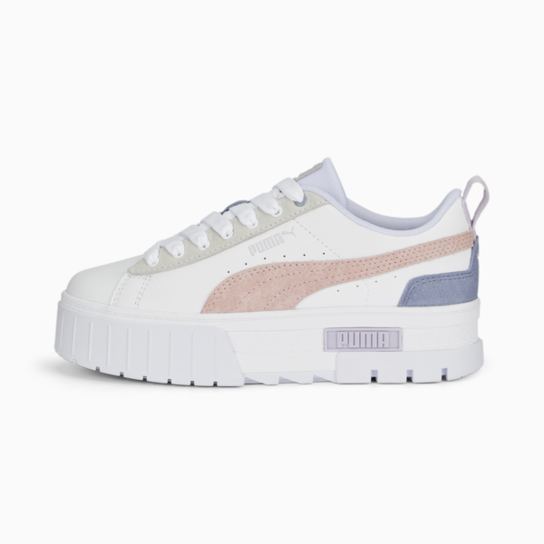 Zapatillas Mayze Mix para mujer, PUMA White-Rose Dust, large-ARG
