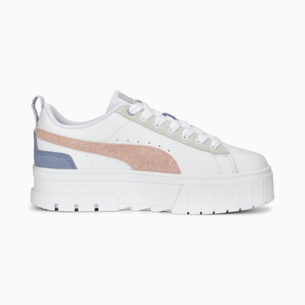 Zapatillas Mayze Mix para mujer, PUMA White-Rose Dust, large-ARG