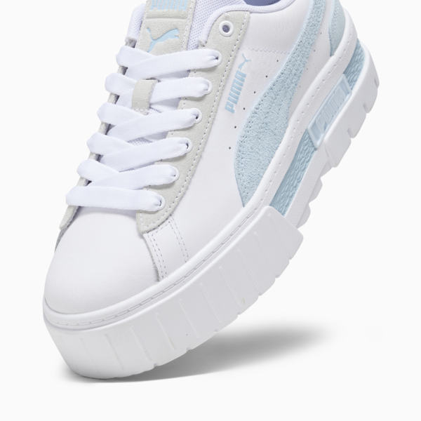 Zapatillas Mayze Mix para mujer, PUMA White-Icy Blue, large-ARG