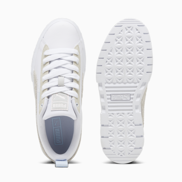 Zapatillas Mayze Mix para mujer, PUMA White-Alpine Snow, large-ARG