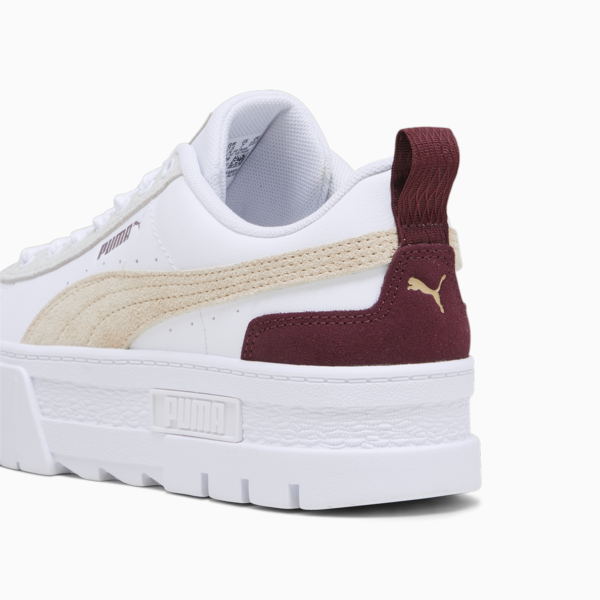 Zapatillas Mayze Mix para mujer, PUMA White-Dark Jasper, large-ARG