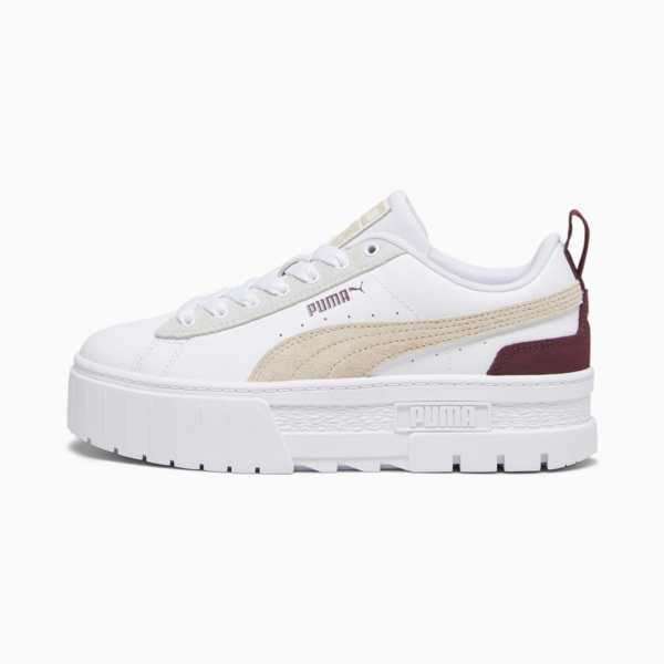 Zapatillas Mayze Mix para mujer, PUMA White-Dark Jasper, large-ARG